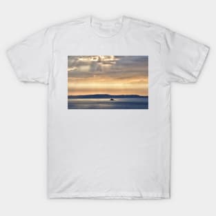 Early morning over Luce Bay,Wigtownshire, Scotland T-Shirt